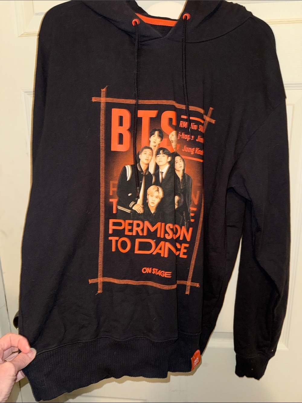 BTS Permission to Dance Black Hoodie - Picture 8 of 8